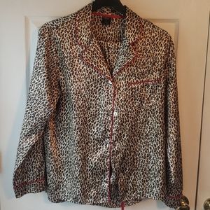Silk pajama set - pants incpuded